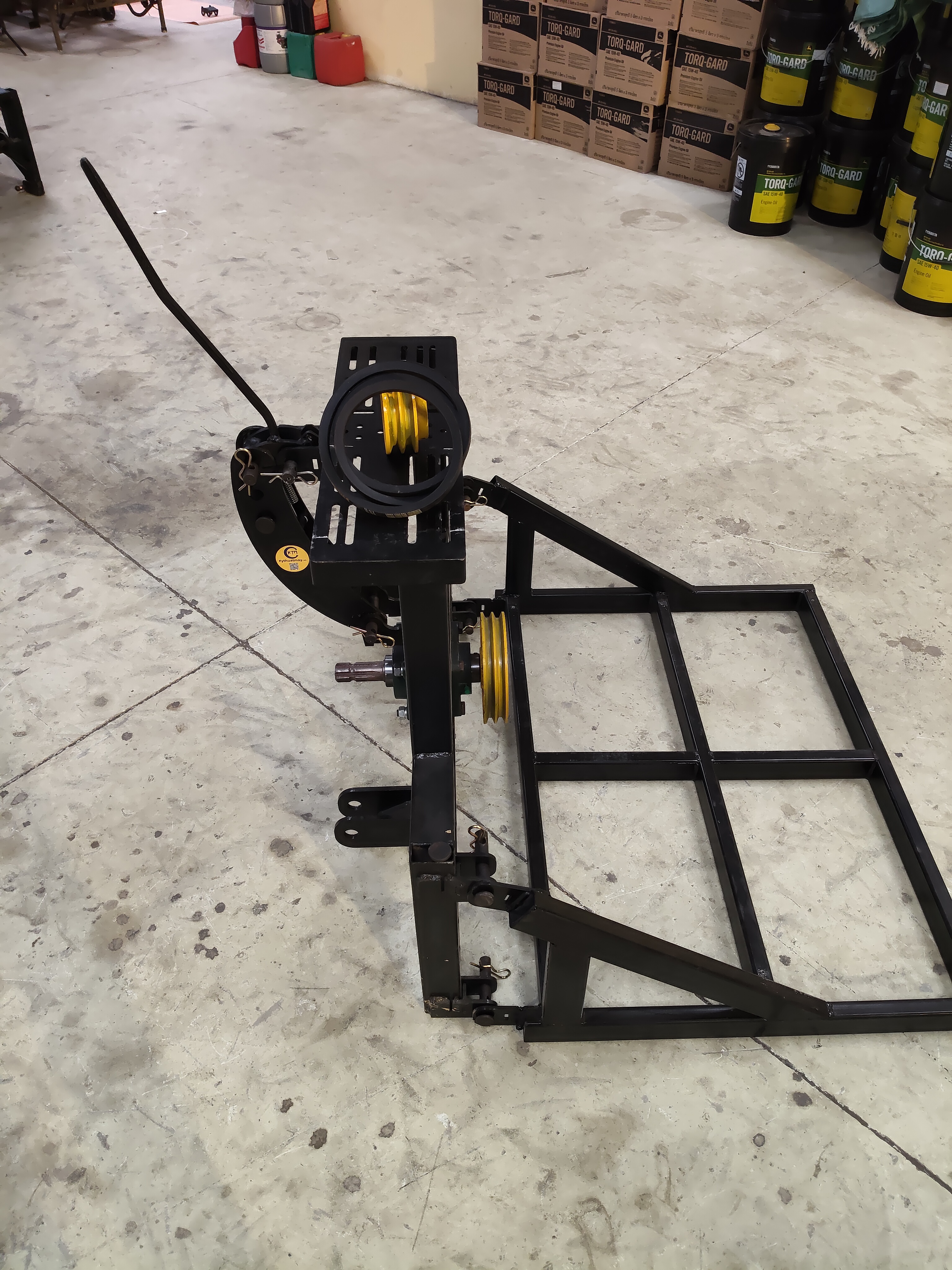 Sàn đứng + sàn phụ + Móc lật