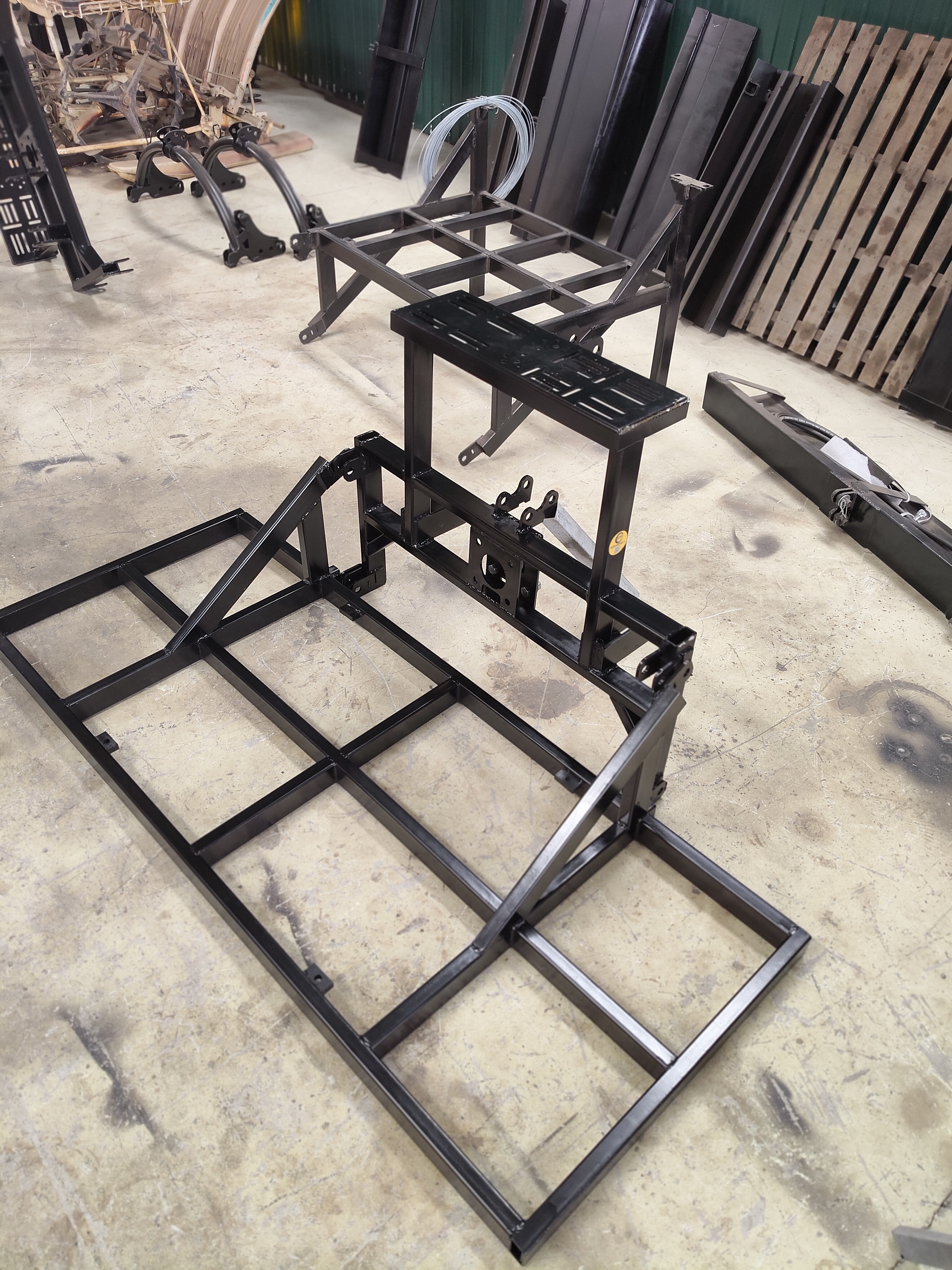 Sàn chuyên chở lúa cơi rông 1.8m có móc lật